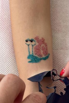 Glitzer Tattoo 10
